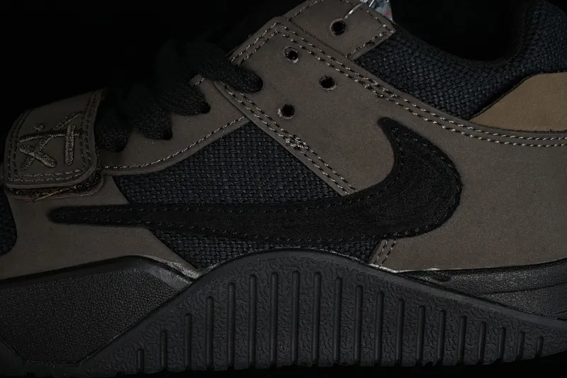 All categories Air Jordan Jordan series basketball shoes Air Jordan 1 Low F version Travis Scott x Jordan Cut The Check AJ1 Joe 1 hook and loop fashion basketball shoes FZ8117-200